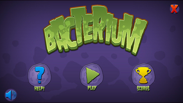 Bacterium game menu