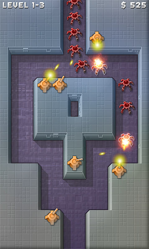 Tower defense level